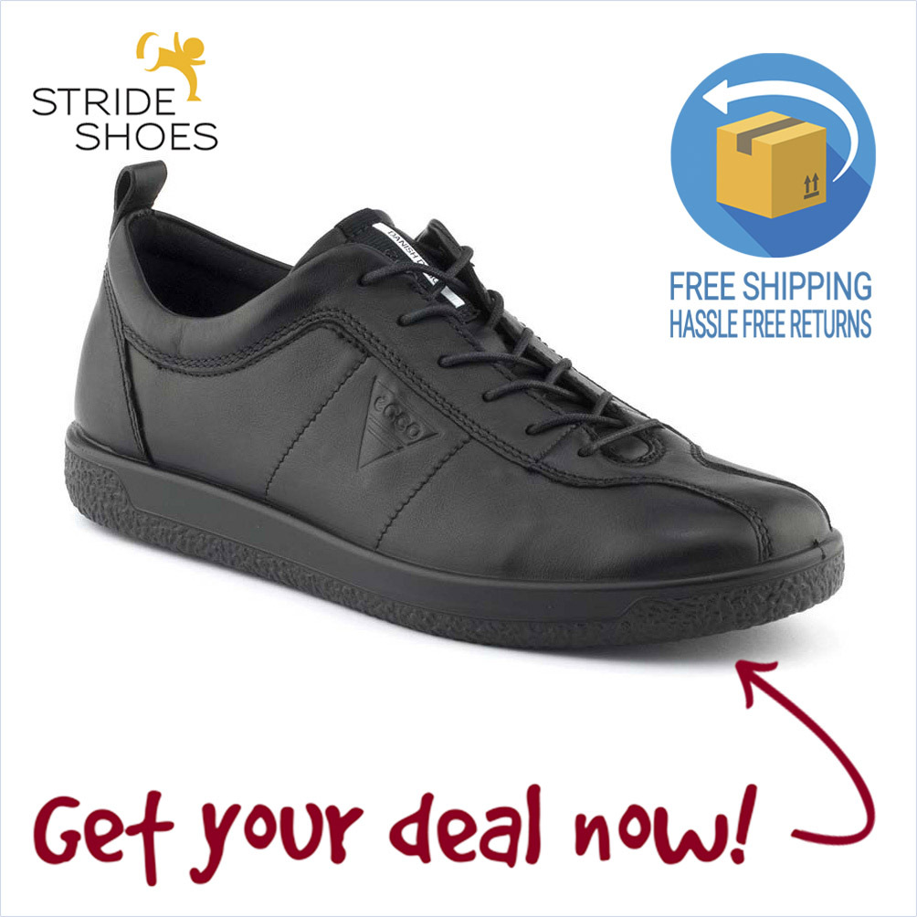 leather upper sneakers