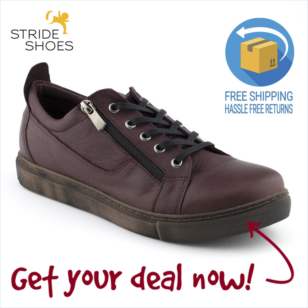 wide casual sneakers