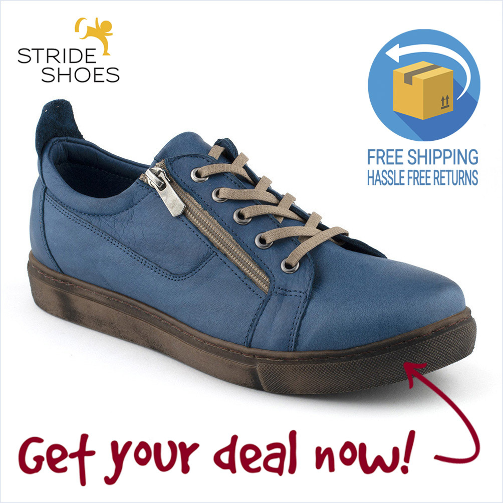 wide casual sneakers
