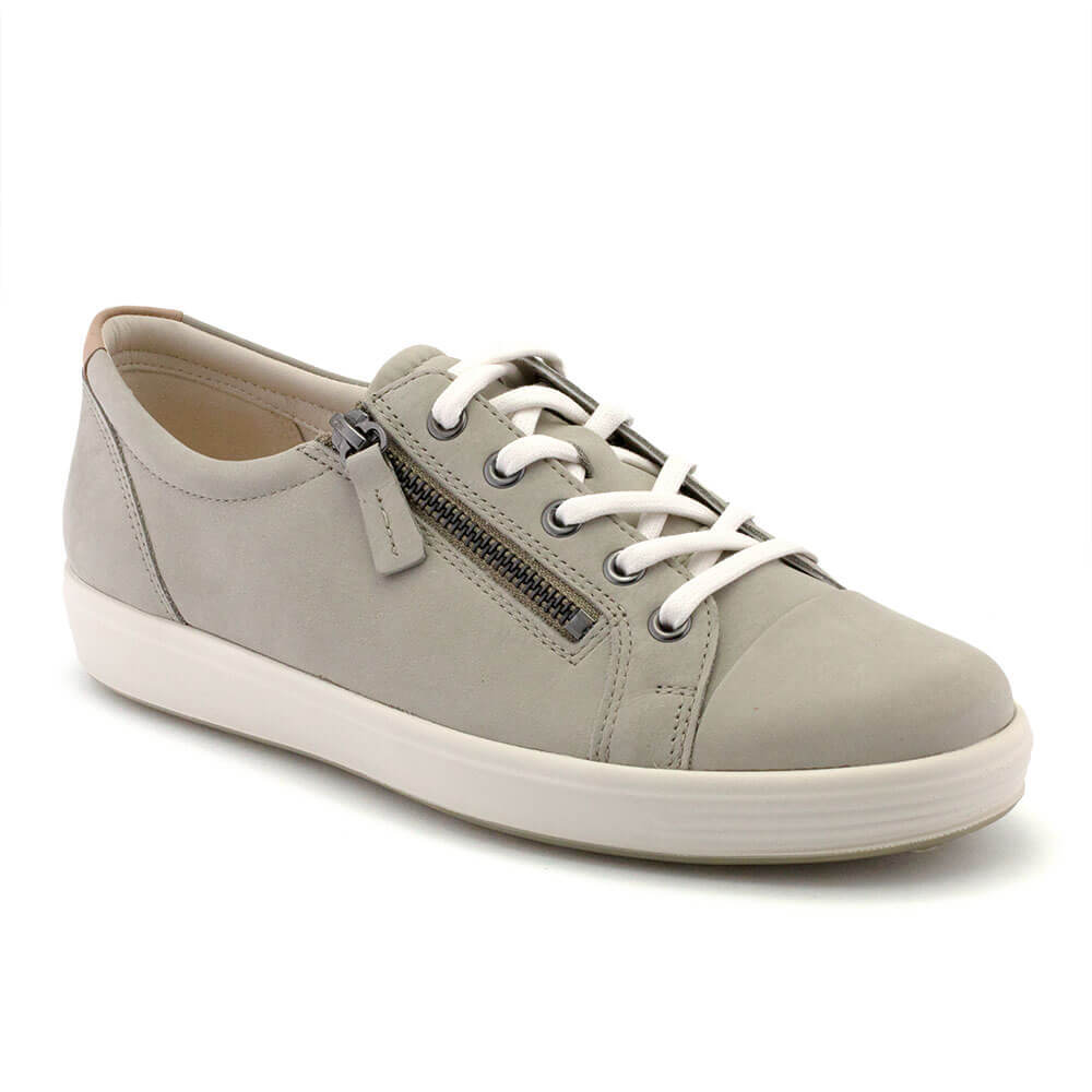 Ecco soft 7 discount side zip sneaker